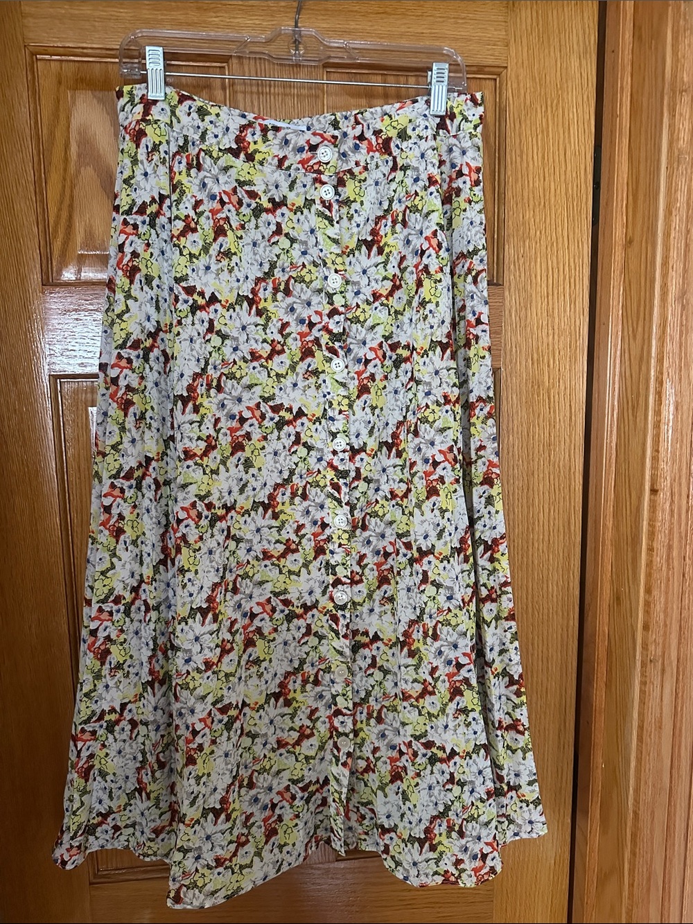 &other stories front button skirt